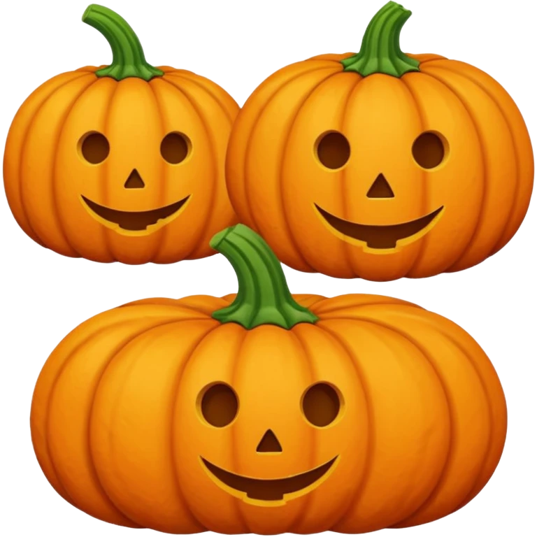 vegetable pumpkin emoji
