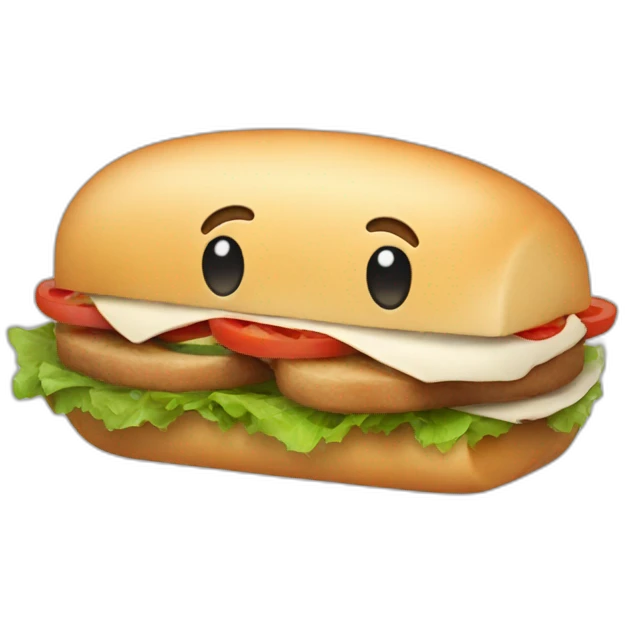 happy kebab sandwich emoji