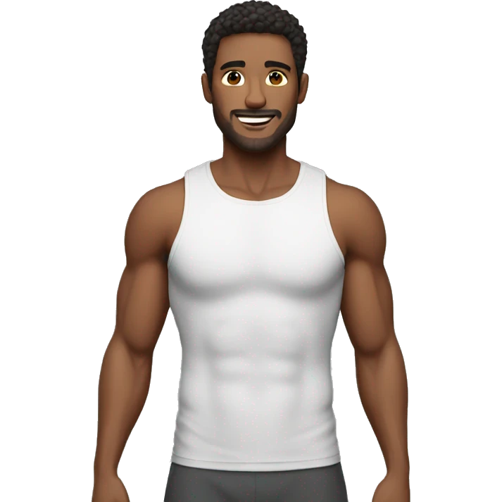 Fit man emoji