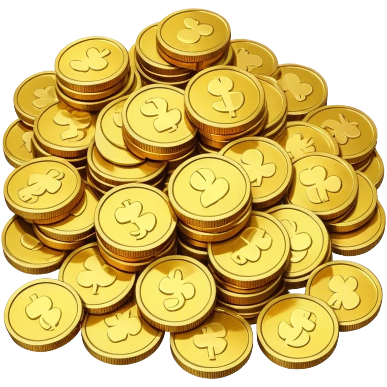bunch of gold  emoji