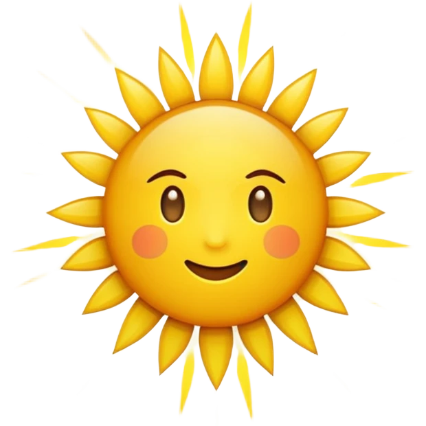 Light burst / illumination cue emoji