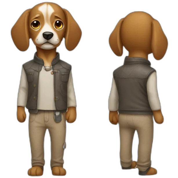 dog man emoji