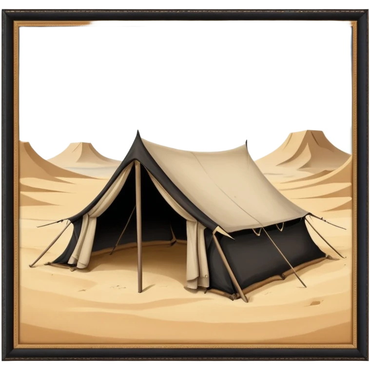 ancient Bedouin tent emoji