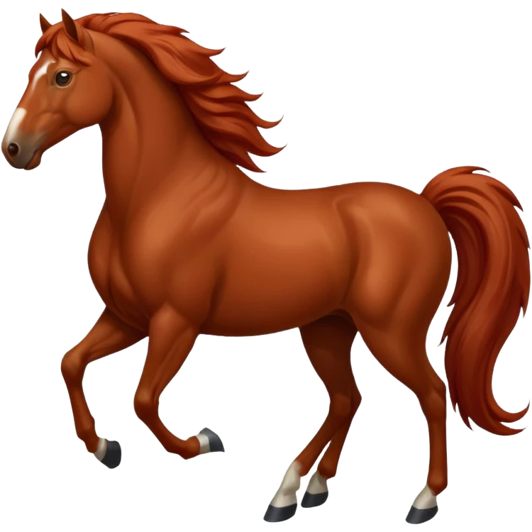 Red horse emoji