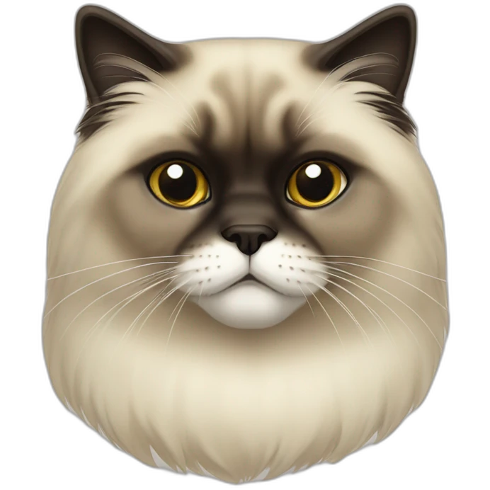 seal point himalayan cat emoji