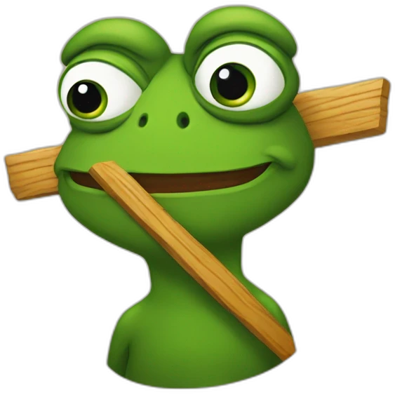 pepe christian cross emoji