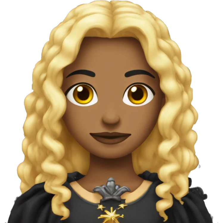 Eu gostaria da junção desses emojis 🎃✨🖤 emoji
