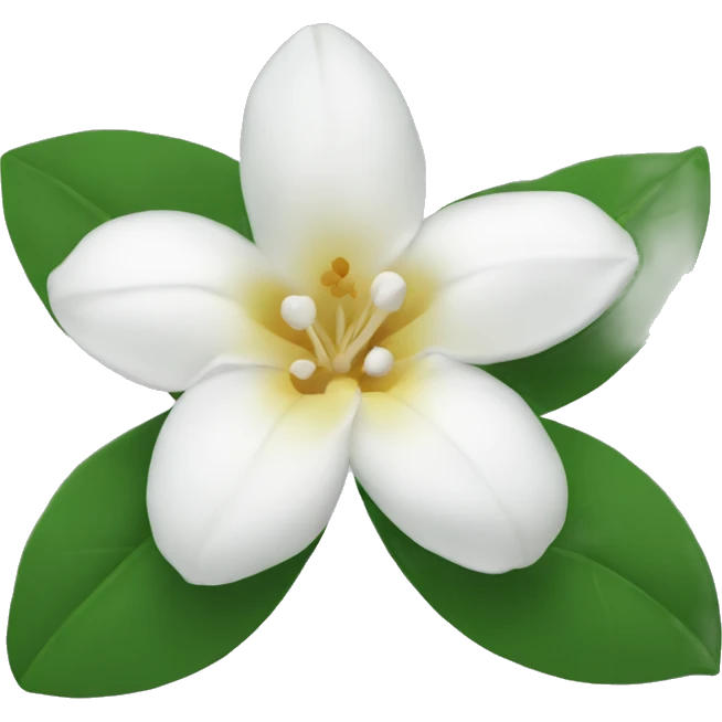 Jasmine flower  emoji