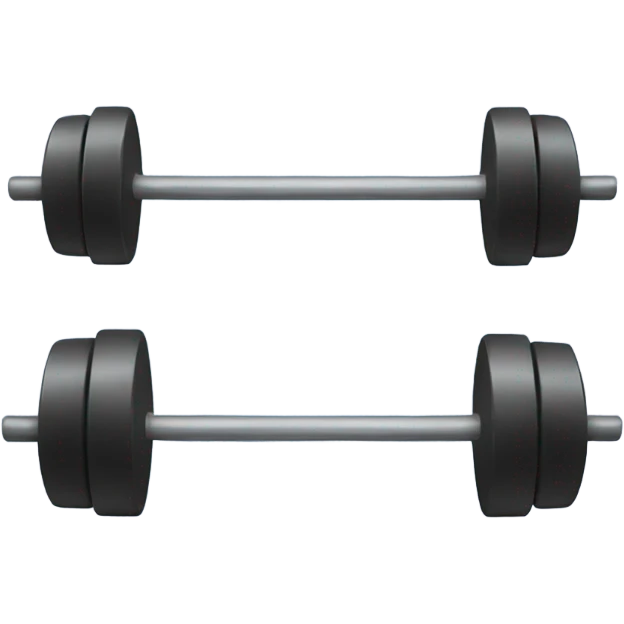 gym weights  emoji