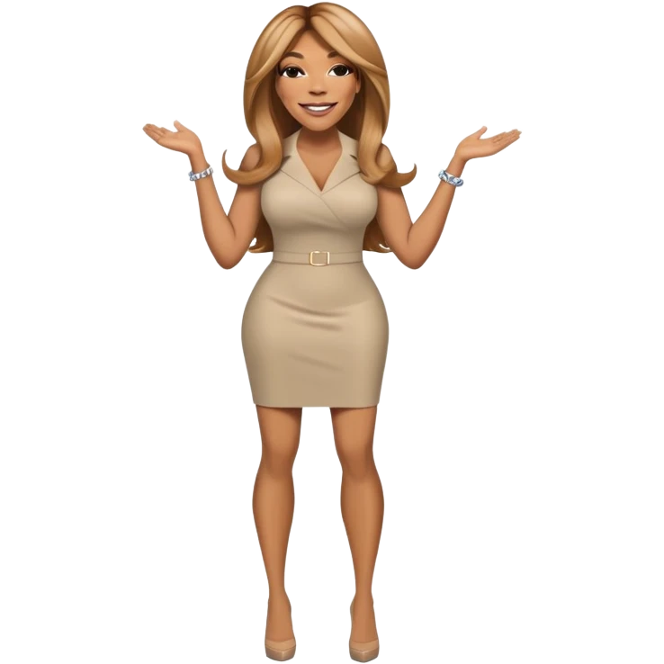 Wendy Williams full body emoji