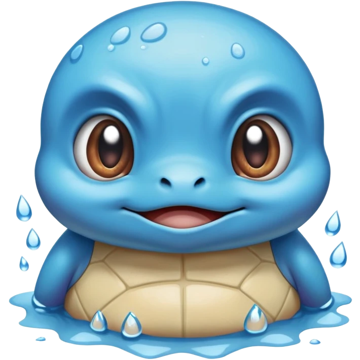Crying Squirtle emoji