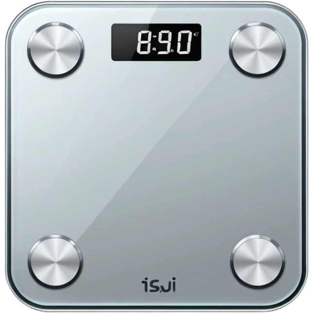 Digital weight scale emoji