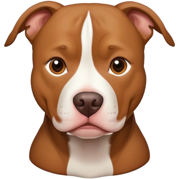 A pittbull emoji