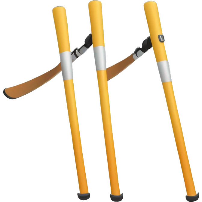ski poles emoji