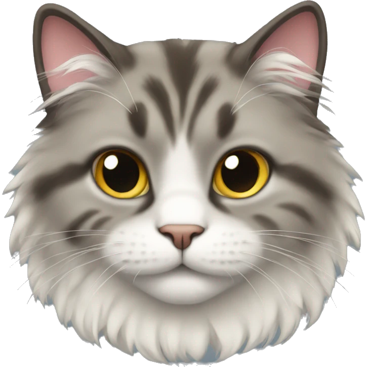 fluffy cat emoji