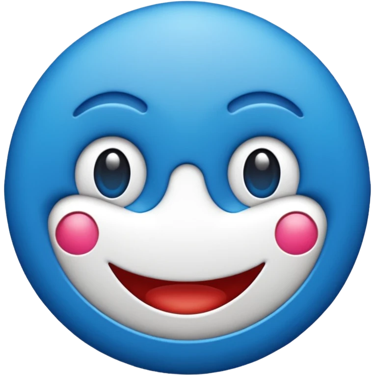 emoji de selo verificado do instagram, círculo azul, check branco no centro, estilo emoji oficial, fundo limpo, alta qualidade emoji
