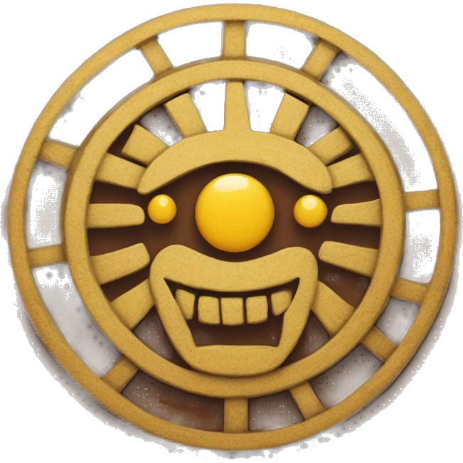 Un sol inca emoji