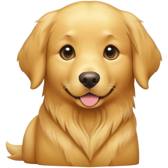 Cool golden retriever  emoji