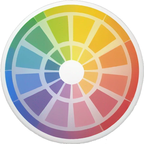 color wheel emoji
