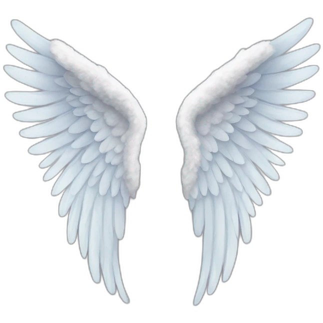 angel wing emoji