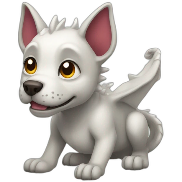 dog dragon emoji