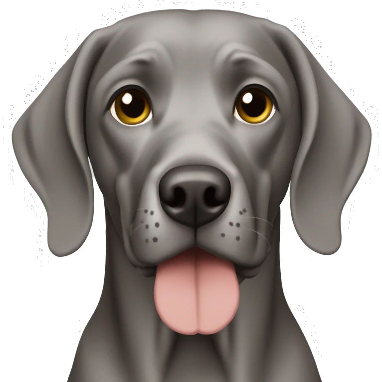 weimaraner emoji