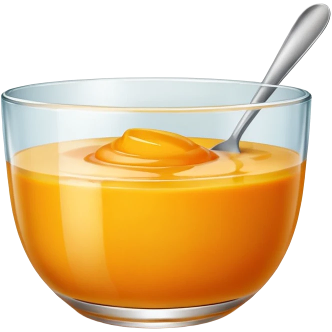 mango pudding emoji