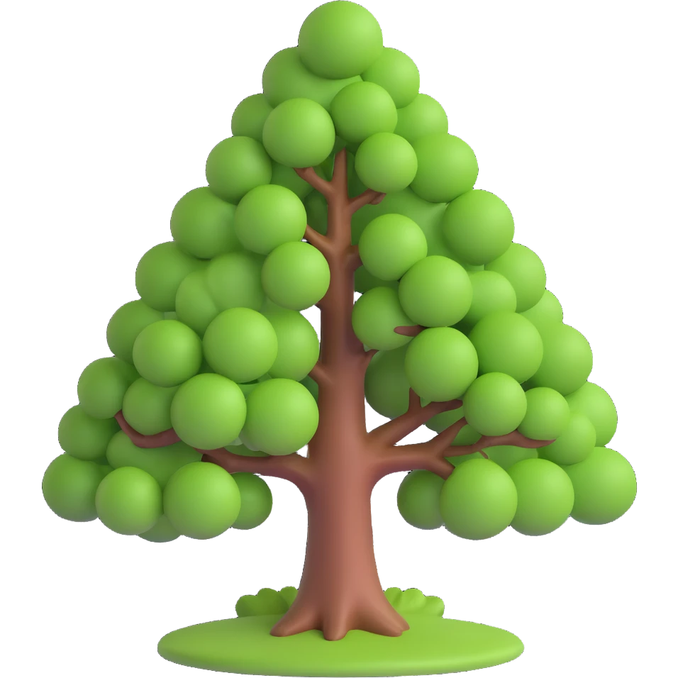 green tree emoji