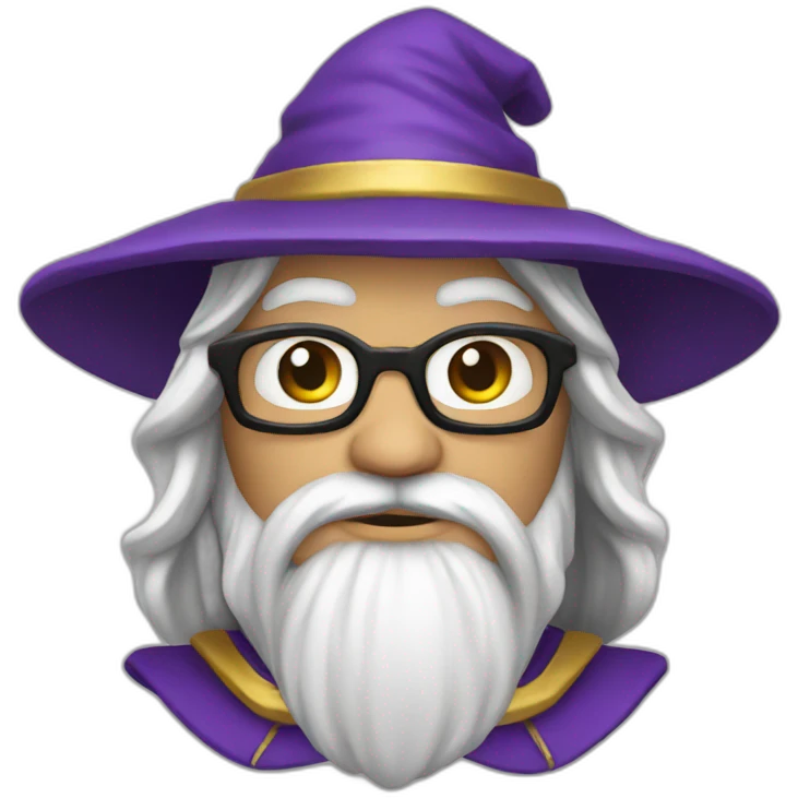 super hero wizard emoji