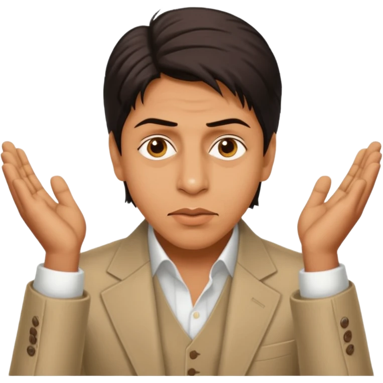 Sharukh Khan hakla meme emoji