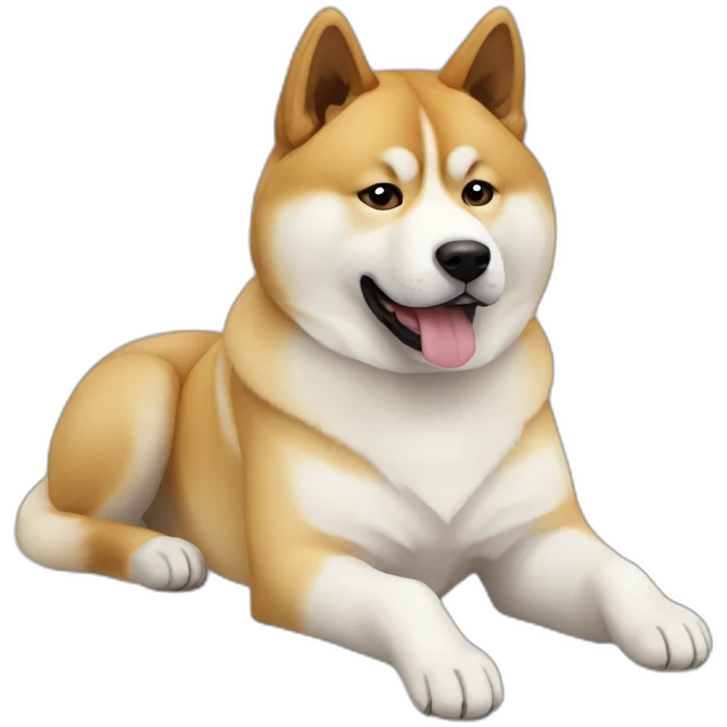 akita inu emoji