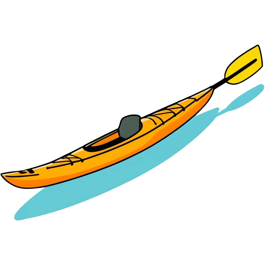 Kayak fishing  emoji
