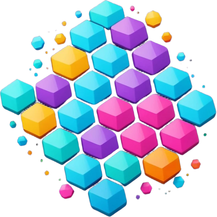 Block blast remix hexagon emoji