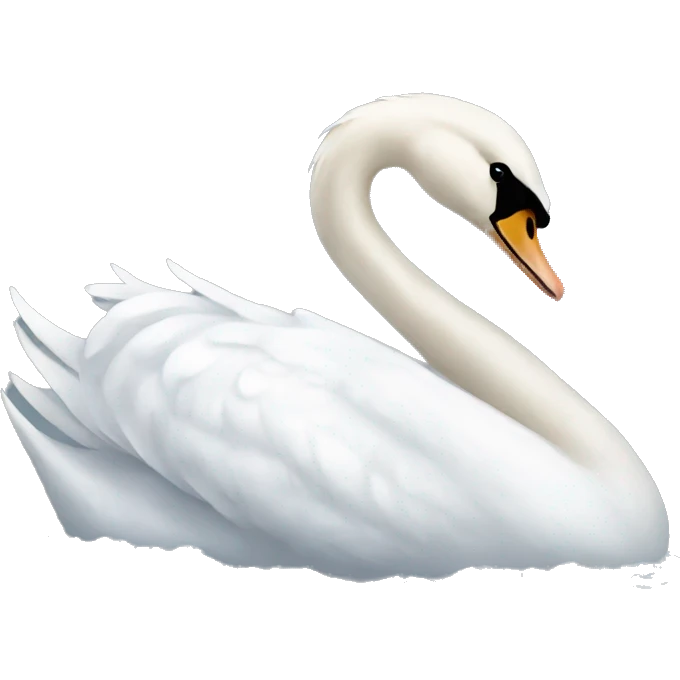 white swan emoji