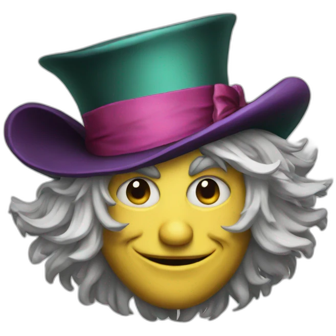 Mad-hatter emoji
