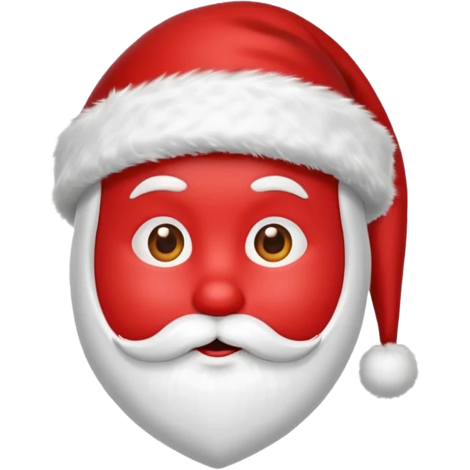 red heart in a santa hat emoji