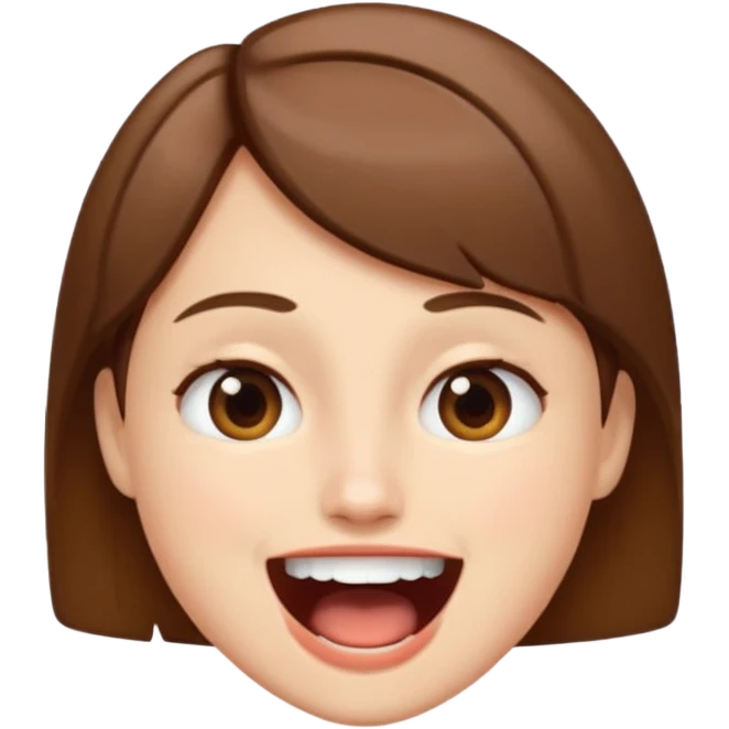 Announcement with mouth emoji