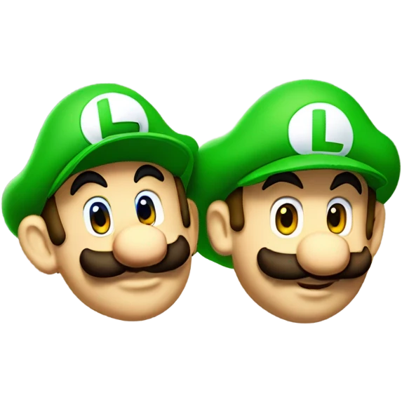 Mario and Luigi emoji