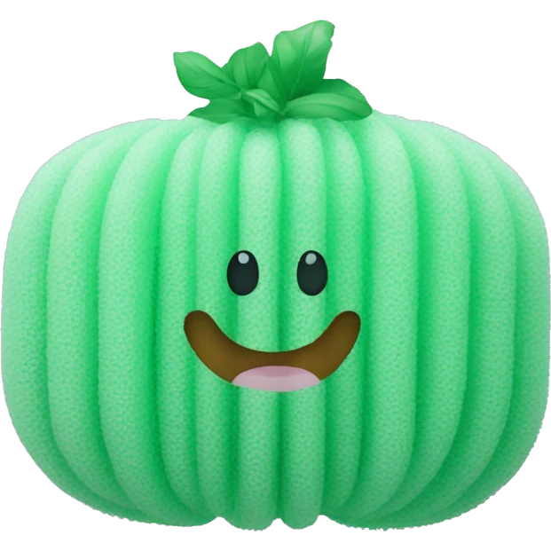 Synthetic loofah emoji