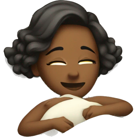 girls cuddling in bed emoji