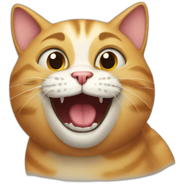 Silly cat emoji
