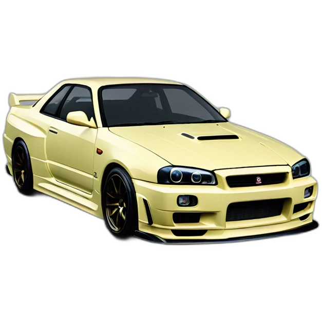naissance gtr r34 skyline emoji