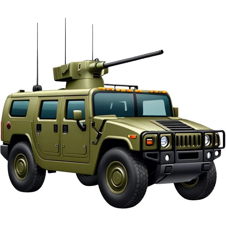 military hummer emoji