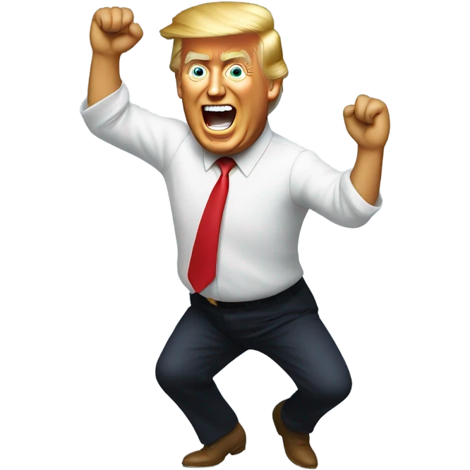 Trump dance emoji