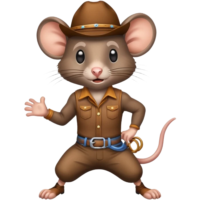 Rodeo rat  emoji