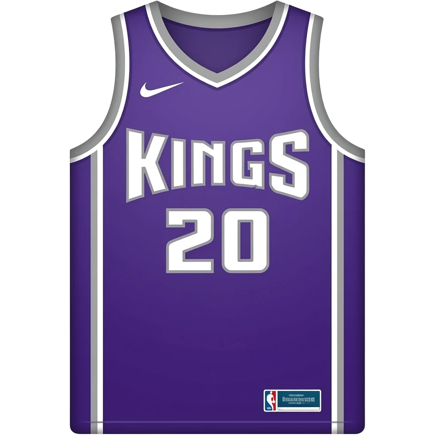 Maillot Sacramento King emoji