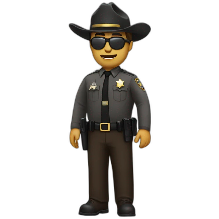 deputy sheriff emoji