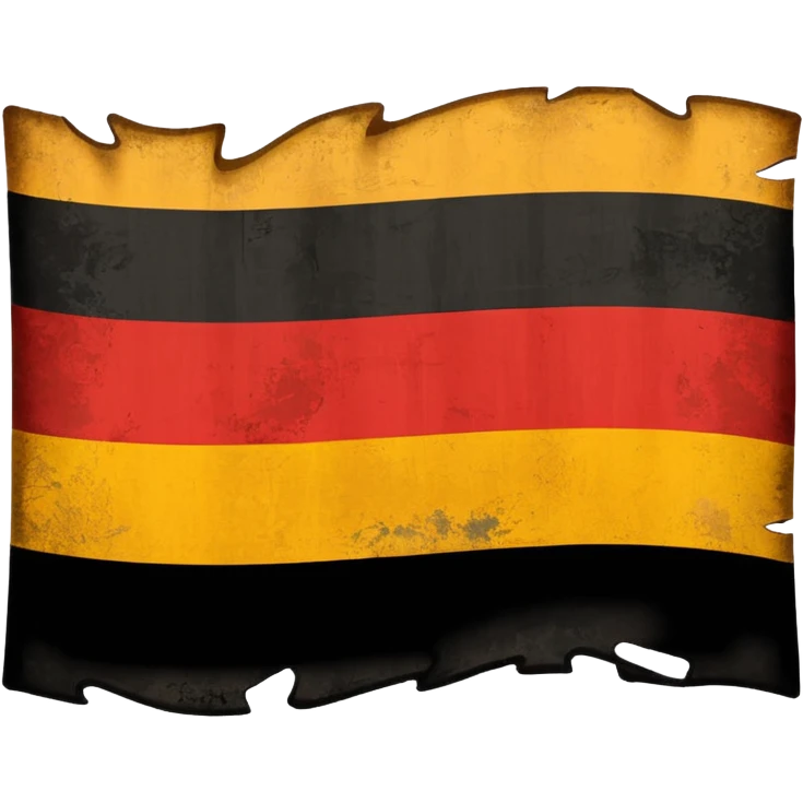 German flag 1945 year  emoji