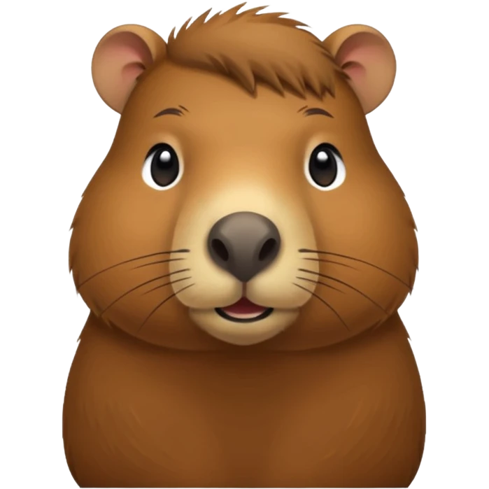 Capybara emoji