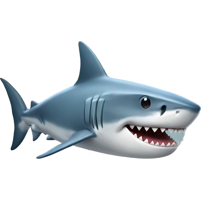 shark with tophat emoji